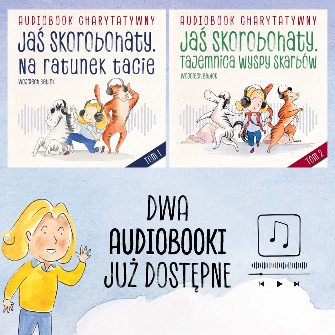 Dwa audiobooki już dostępne